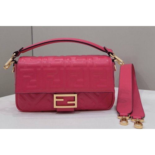 Fendi 8BR600 Baguette medium bag in Red nappa leather bag Fendi 8BR600 Baguette medium bag in Red nappa leather bag