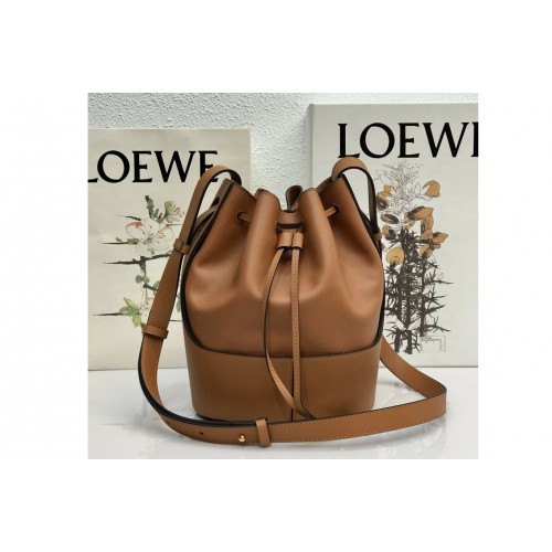 Loewe Small Balloon bag in Tan nappa and calfskin