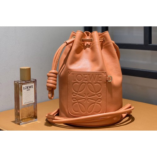 Loewe Small Sailor bag in Coral Reef nappa calf Leather