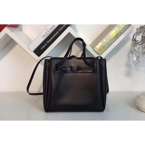 Loewe 329.74.Z71 Lazo Mini Bag Black Boxcalf