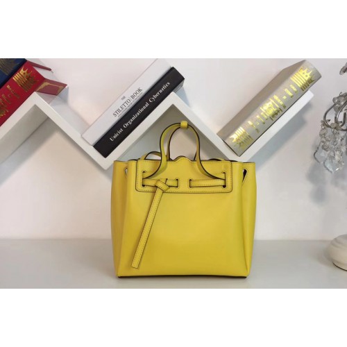 Loewe 329.74.Z71 Lazo Mini Bag Yellow Boxcalf