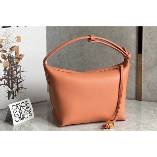 Loewe Cubi Crossbody bag in Coral Reef supple smooth calfskin