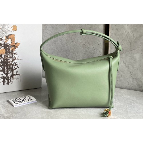 Loewe Cubi Crossbody bag in Rosemary supple smooth calfskin Loewe Cubi Crossbody bag in Rosemary supple smooth calfskin