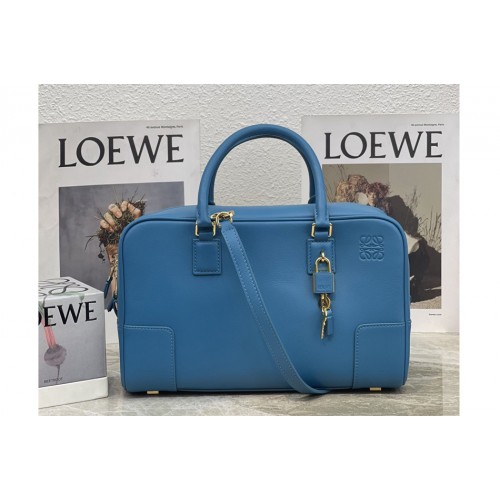 Loewe Amazona 28 bag in Blue nappa calfskin Loewe Amazona 28 bag in Blue nappa calfskin