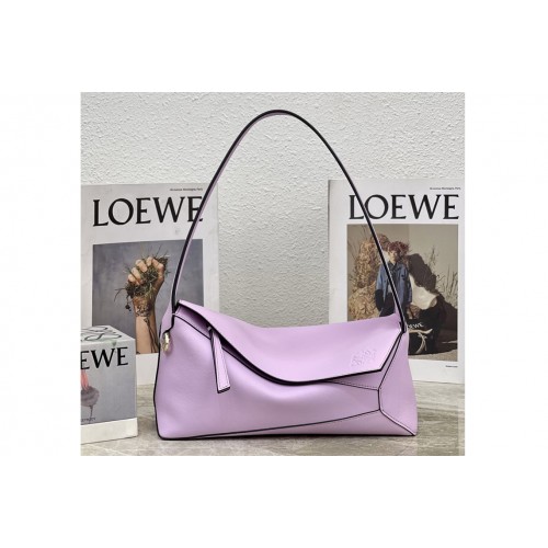 Loewe Puzzle Hobo bag in Pink nappa calfskin