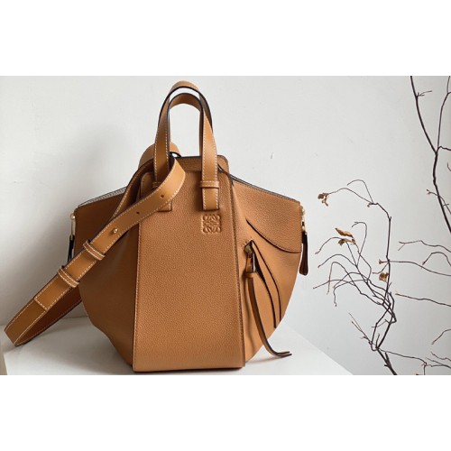 Loewe Small Hammock bag in Tan classic calfskin