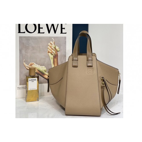 Loewe Small Hammock bag in Khaki classic calfskin