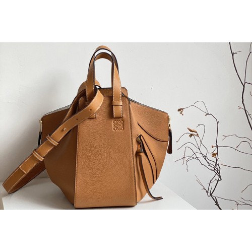 Loewe Small Hammock bag in Tan classic calfskin
