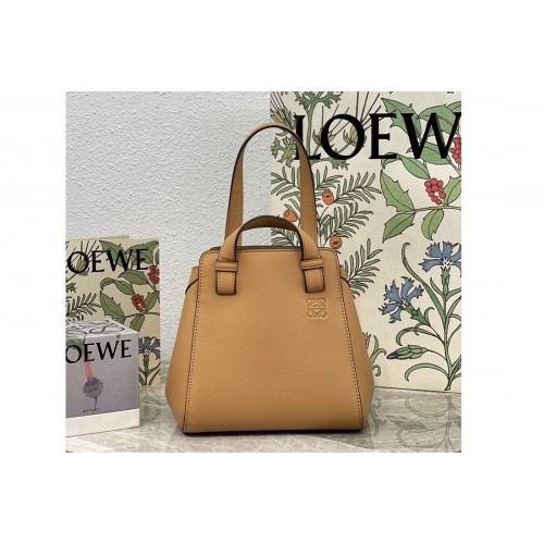 Loewe Hammock Nugget bag in Tan nappa calfskin