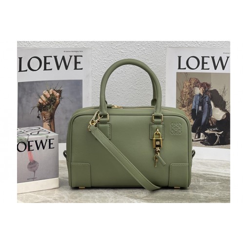 Loewe Amazona 23 bag in Avocado Green nappa calfskin
