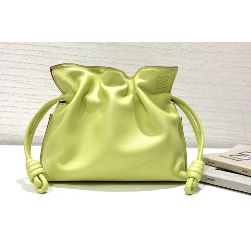 Loewe Mini Flamenco clutch in Yellow nappa calfskin Loewe Mini Flamenco clutch in Yellow nappa calfskin