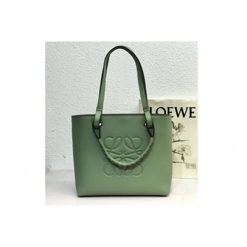 Loewe Small Anagram Tote Bag in Rosemary classic calfskin