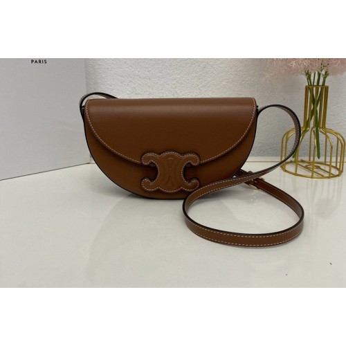 Celine Besace Cuir Triomphe bag in Tan smooth calfskin Celine Besace Cuir Triomphe bag in Tan smooth calfskin