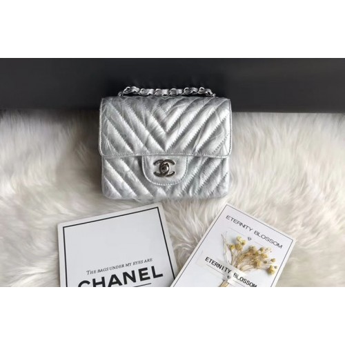 Chanel Flap Bag Original  Aged Calfskin Leather 1115 White