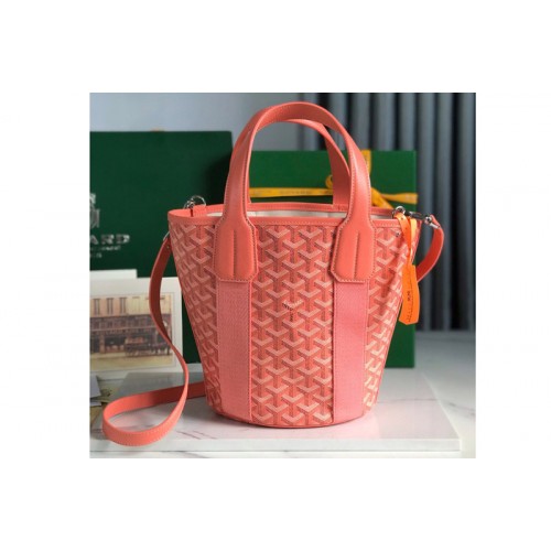 Goyard Belharra PM bag in Pink Goyardine Canvas and Chevroches Calfskin Goyard Belharra PM bag in Pink Goyardine Canvas and Chevroches Calfskin