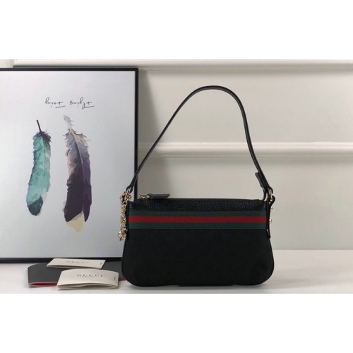Gucci Shelly line Shoulder Bag in Black Canvas Gucci Shelly line Shoulder Bag in Black Canvas