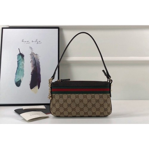 Gucci Shelly line Shoulder Bag in Brown Canvas Gucci Shelly line Shoulder Bag in Brown Canvas