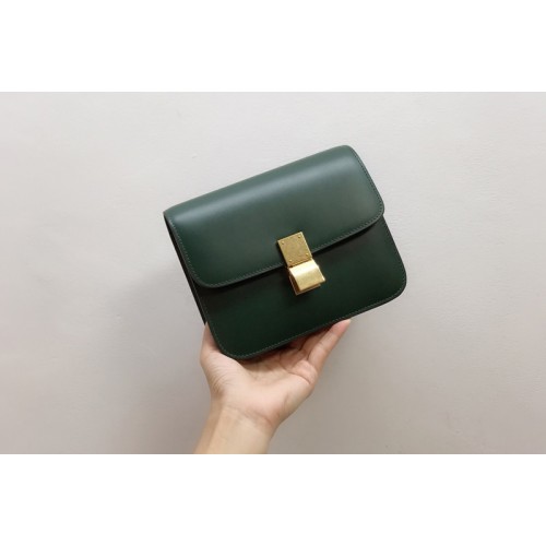 Celine TEEN CLASSIC BAG IN AMAZONE BOX CALFSKIN Celine TEEN CLASSIC BAG IN AMAZONE BOX CALFSKIN