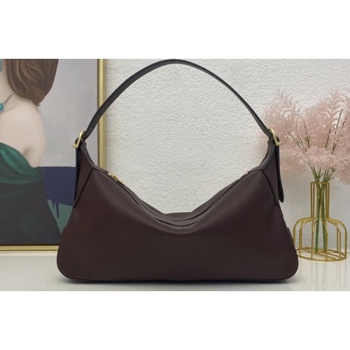 Celine MEDIUM ROMY bag IN Coffee SUPPLE CALFSKIN Celine MEDIUM ROMY bag IN Coffee SUPPLE CALFSKIN