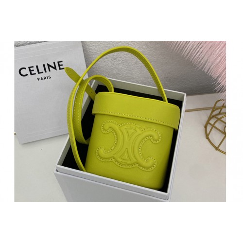 Celine SMALL BOX CUIR TRIOMPHE Bag IN ANIS SMOOTH CALFSKIN Celine SMALL BOX CUIR TRIOMPHE Bag IN ANIS SMOOTH CALFSKIN