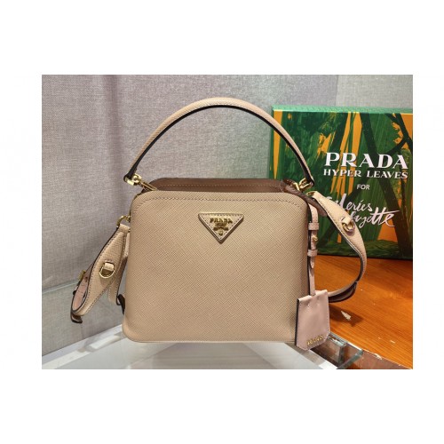 Prada 1BA286 Matinee Micro Saffiano leather bag in Pink Saffiano leather Prada 1BA286 Matinee Micro Saffiano leather bag in Pink Saffiano leather