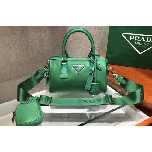 Prada 1BA846 Boston bag in Green Nylon