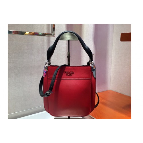 Prada 1BC082 Margit Small leather bags Red Calf leather Prada 1BC082 Margit Small leather bags Red Calf leather