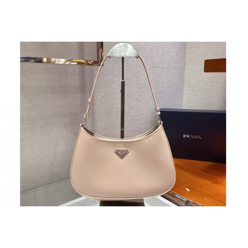 Prada 1BC499 Prada Cleo brushed leather shoulder bag in Sand brushed leather Prada 1BC499 Prada Cleo brushed leather shoulder bag in Sand brushed leather