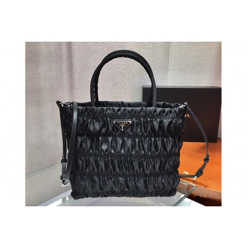 Prada 1BG321 Nylon tote Bag in Black Embossed nylon Prada 1BG321 Nylon tote Bag in Black Embossed nylon