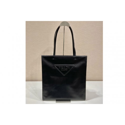 Prada 1BG429 Leather tote bag in Black Leather Prada 1BG429 Leather tote bag in Black Leather