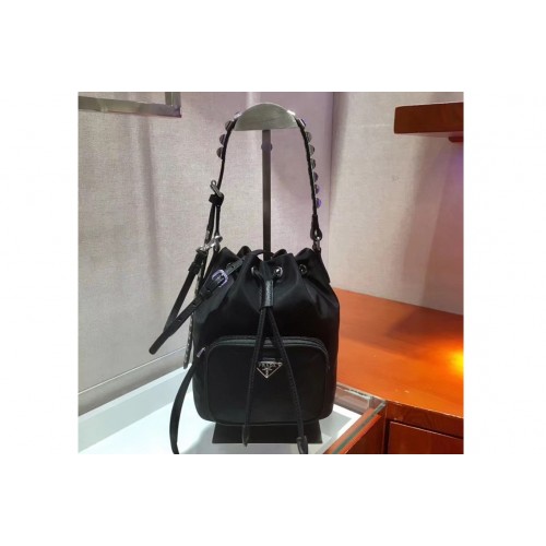 Prada 1BH038 Nylon shoulder bags Black Nylon