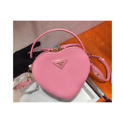 Prada 1BH144 Odette Bags Pink Saffiano leather Prada 1BH144 Odette Bags Pink Saffiano leather