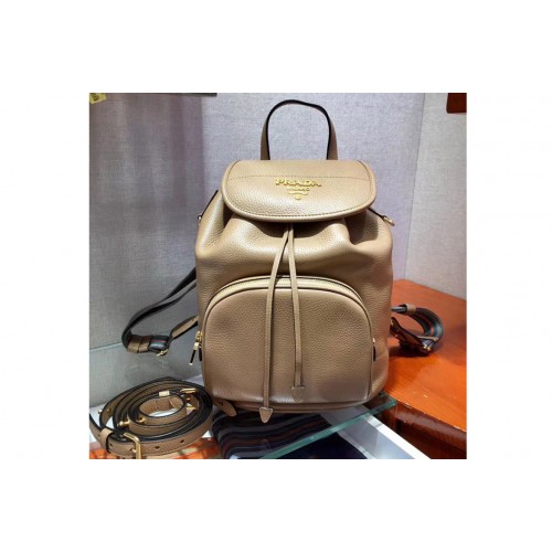 Prada 1BZ035 Leather backpack Caramel Calf leather Prada 1BZ035 Leather backpack Caramel Calf leather
