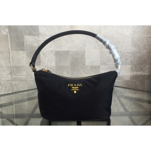 Prada 1N1413 Black Tessuto Evening Bag Black Nylon