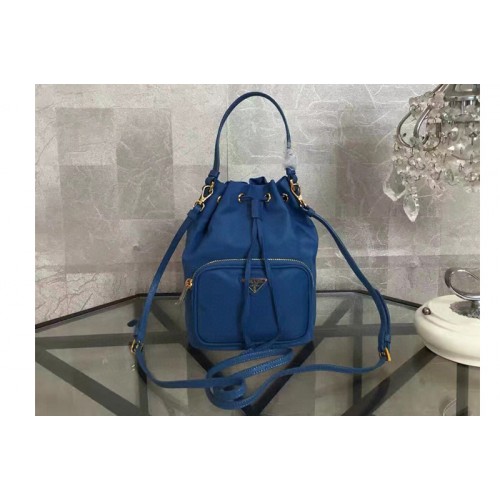 Prada 1N1864 Tessuto Nylon Sling Bag in Blue Nylon Prada 1N1864 Tessuto Nylon Sling Bag in Blue Nylon