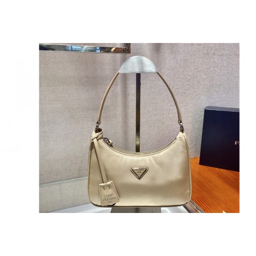Prada 1NE204 Prada Re-Edition 2005 Re-Nylon mini bag in Apricot Nylon