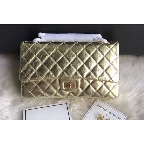 Chanel Flap Original Leather 30226 Bags Gold Color Gold Chain