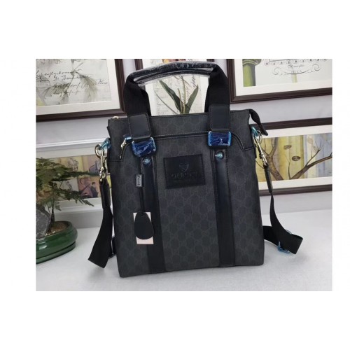 Gucci Supreme Canvas Briefcase Black
