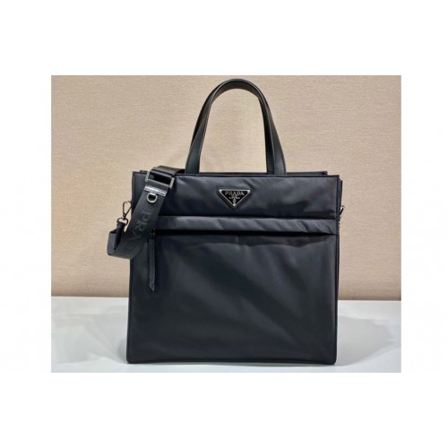 Prada 2VG076 Re-Nylon tote bag in Black Nylon