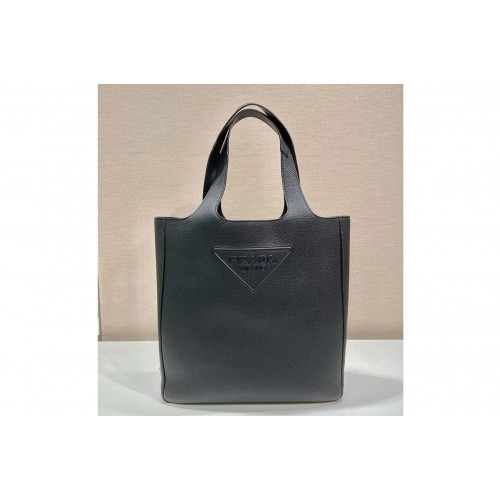 Prada 2VG092 Leather tote bag in Black Leather Prada 2VG092 Leather tote bag in Black Leather