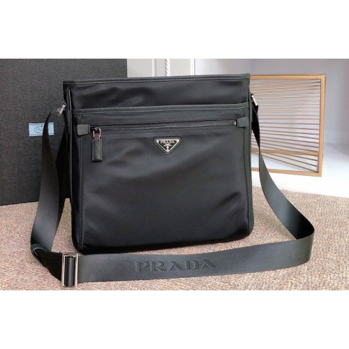 Prada 2VH953 Men Shoulder Bag in Black Nylon Prada 2VH953 Men Shoulder Bag in Black Nylon