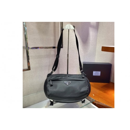 Prada 2VH994 Re-Nylon and Saffiano leather shoulder bag in Black Nylon Prada 2VH994 Re-Nylon and Saffiano leather shoulder bag in Black Nylon