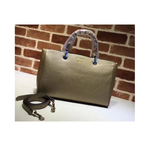Gucci Bamboo Tote Bags Grainy Calf Leather Gucci Bamboo Tote Bags Grainy Calf Leather