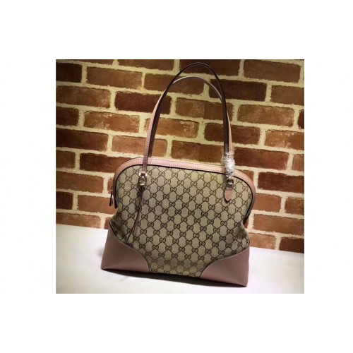 Gucci Bree Original Canvas Shoulder Bag Pink