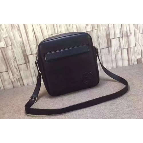 Gucci Soho Black Leather Shoulder Bags 