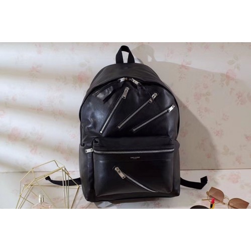 YSL Yves Classic City Backpack Black