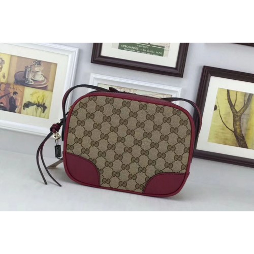 Gucci Bree Original Canvas mini Messenger Bags Red