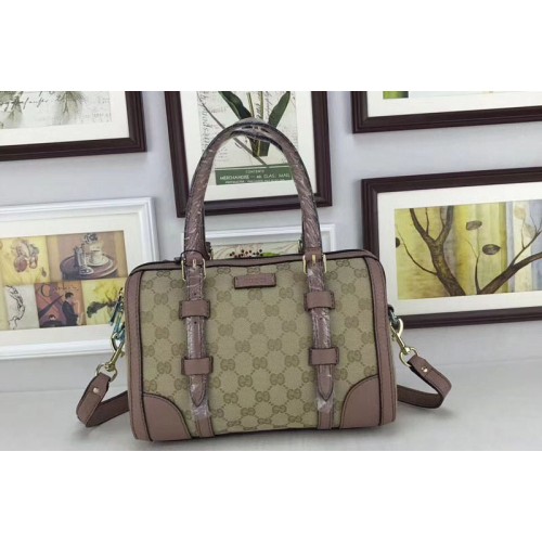 Gucci Canvas Classic Tote Bag Pink Gucci Canvas Classic Tote Bag Pink