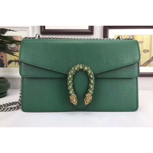 Gucci Dionysus Blooms Leather Shoulder Bag Green