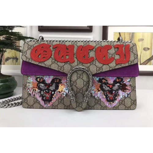Gucci Dionysus Embroidered Shoulder Bag